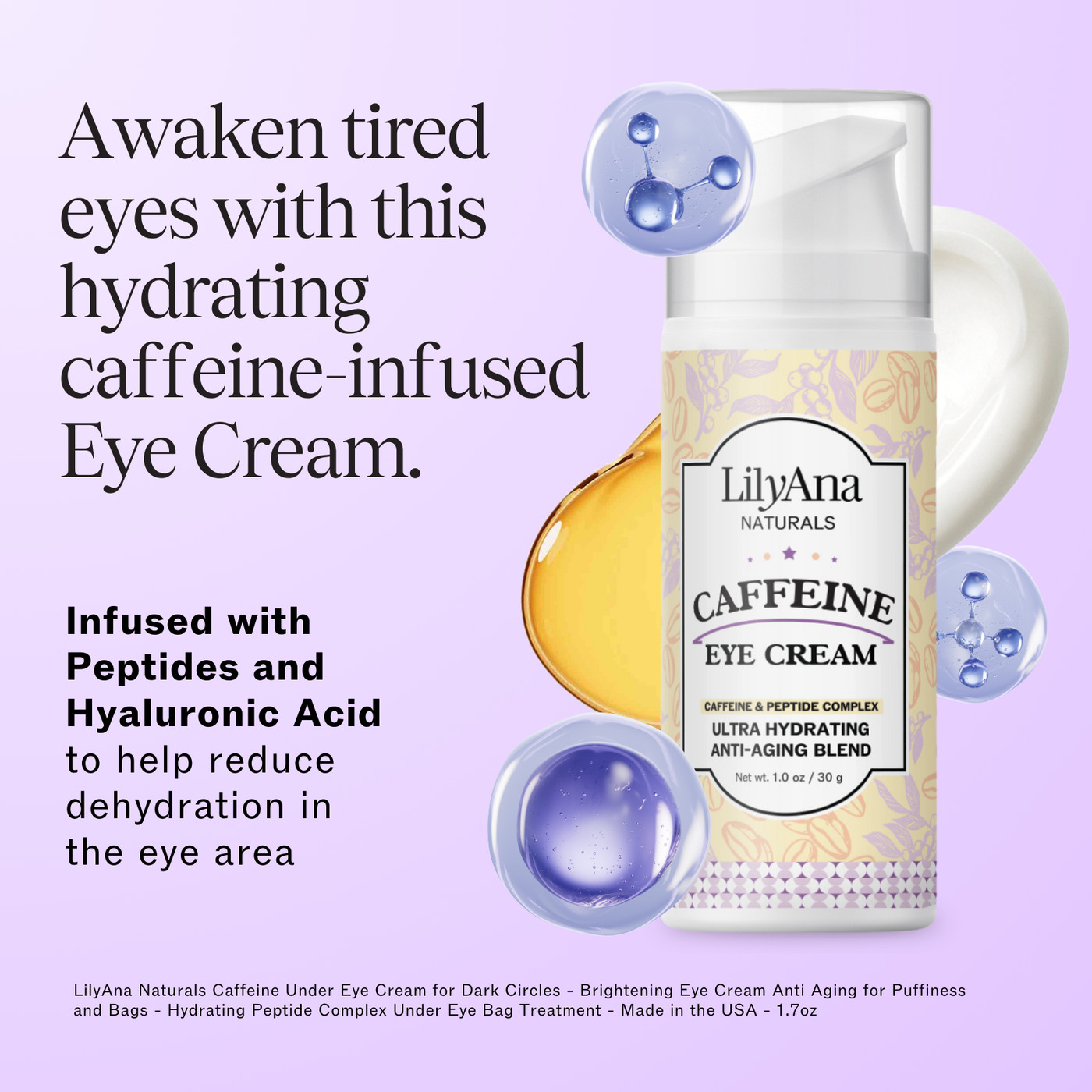 LilyAna Naturals Caffeine Eye Cream LilyAna Naturals Caffeine Eye Cream