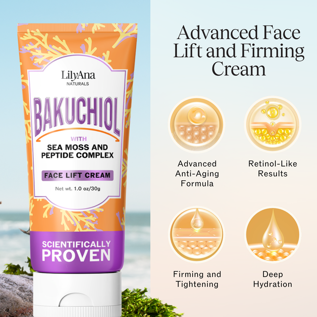 LilyAna Naturals Bakuchiol Face Lift Cream
